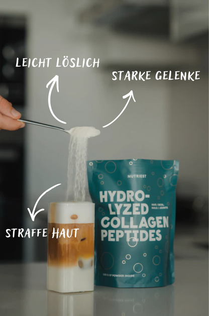 Hydrolysiertes Kollagen Pulver aus Weiderind