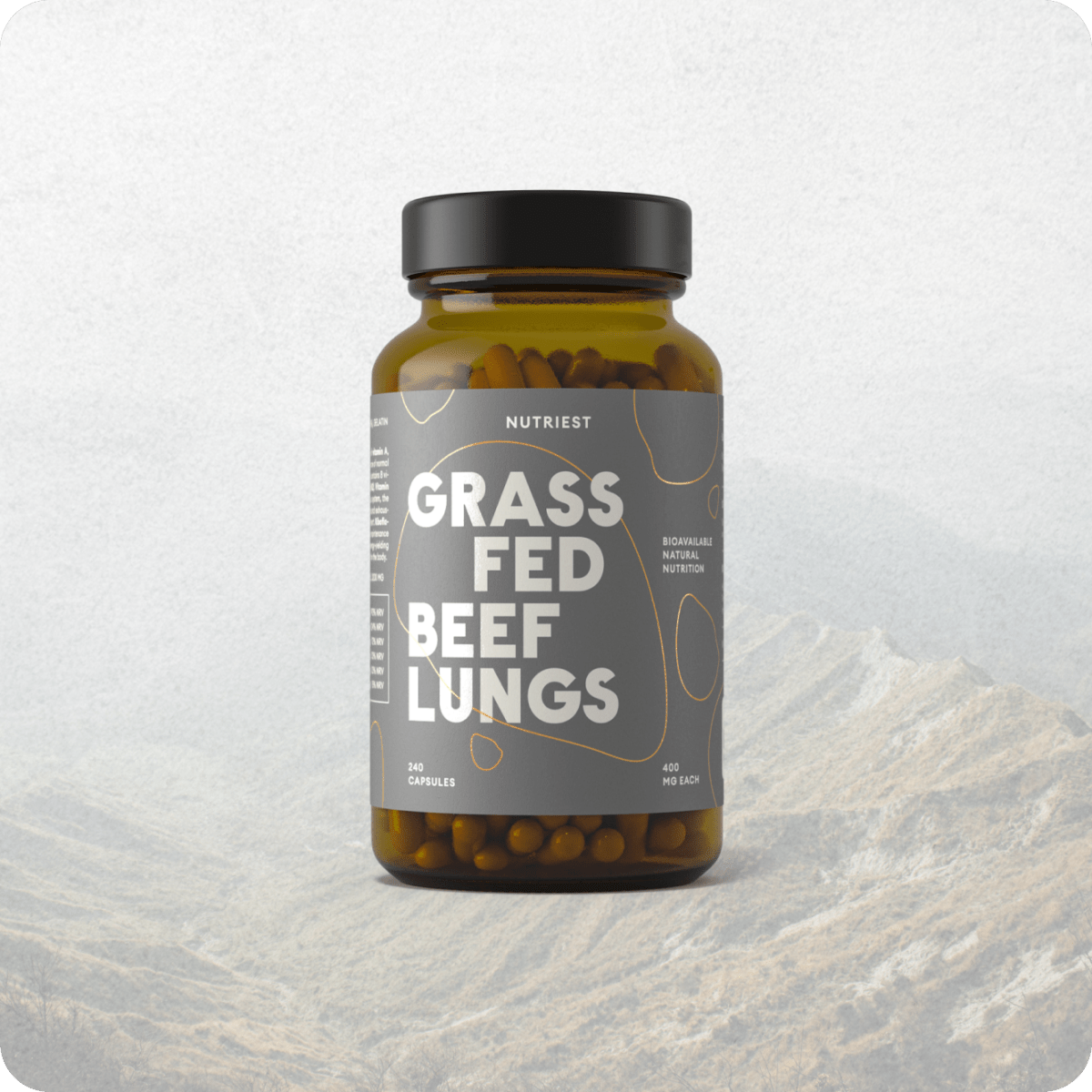 Braveheart organ meat supplement – contents 3 of 3