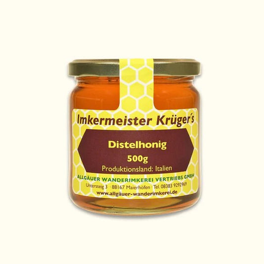 Distelhonig 500g Imkermeister Krüger - Raw Animal