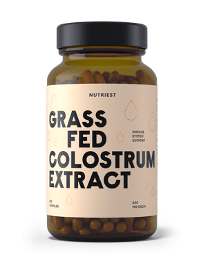 Getrocknetes Weiderind Kolostrum Extrakt in Kapseln NUTRIEST - Raw Animal