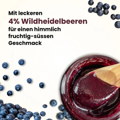 Honig mit Wildheidelbeeren 250g