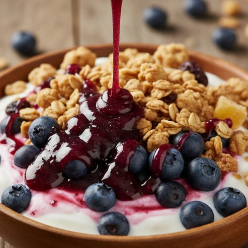 Honig mit Wildheidelbeeren 250g