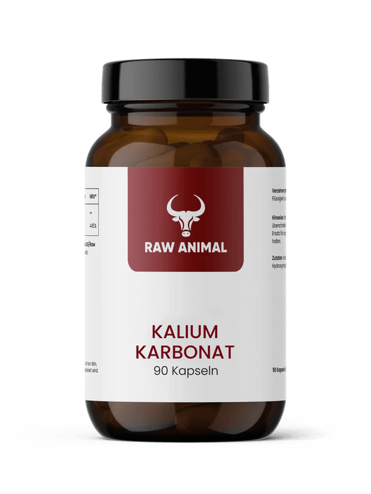 Kalium Karbonat Kapseln Raw Animal - Raw Animal