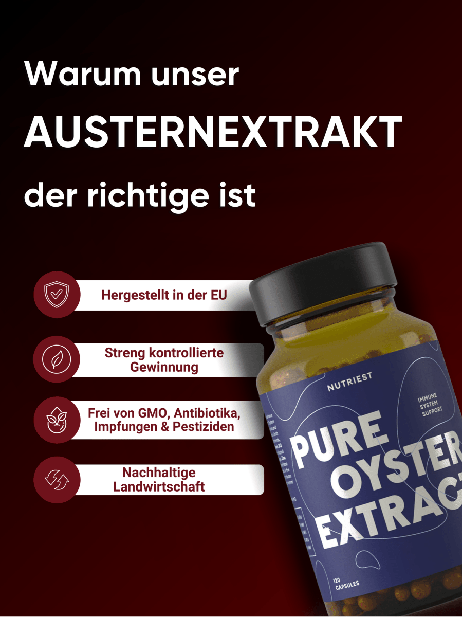 Reiner Austernextrakt in Kapseln NUTRIEST - Raw Animal