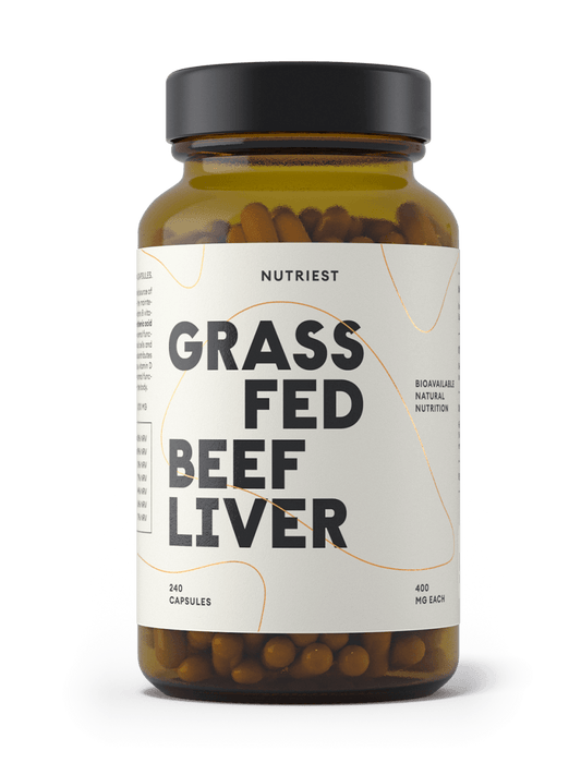 Rinderleber Kapseln in Premium Qualität NUTRIEST - Raw Animal