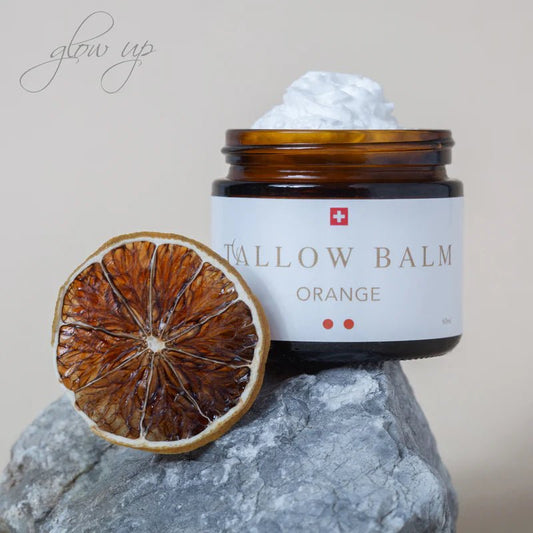 Tallow Balm Orange Swiss Tallow - Raw Animal